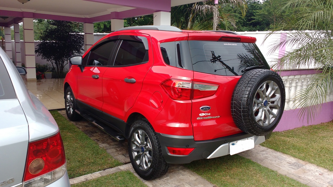 Ford Ecosport vermelho - Mini Detail IMG_20160703_100128389