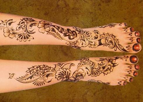 Umjetnost od kane - Page 4 Henna_tattoo_indian_3
