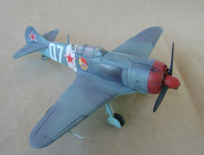 Lavočkin La-5FN, KP, 1/72 i Zvezda rebuild, 1/72 DSC01984