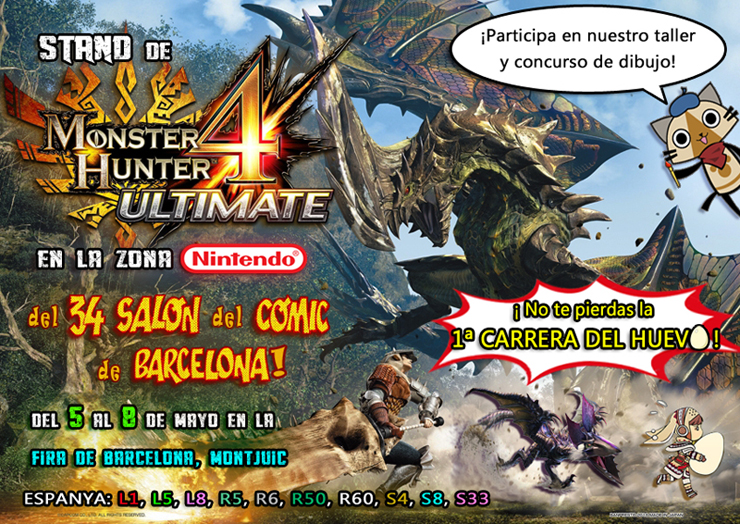 Foro Monster Hunter en el Salón del Cómic de Barcelona! Cartecomic