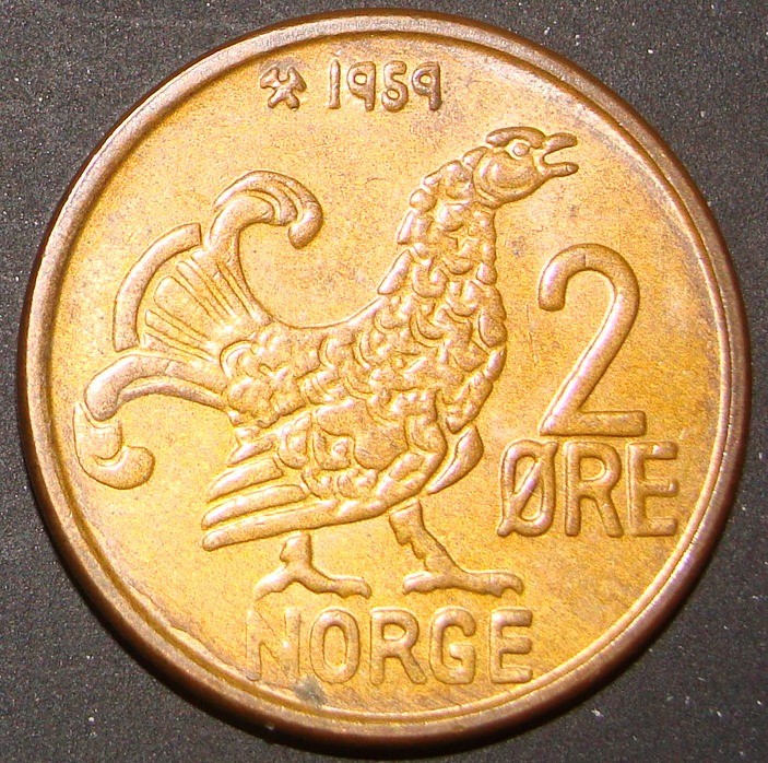 2 Ore. Noruega (1959) NOR_2_Ore_1959_rev