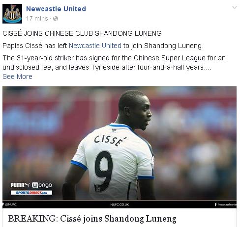 Papiss Demba Cisse - Page 8 Cisse