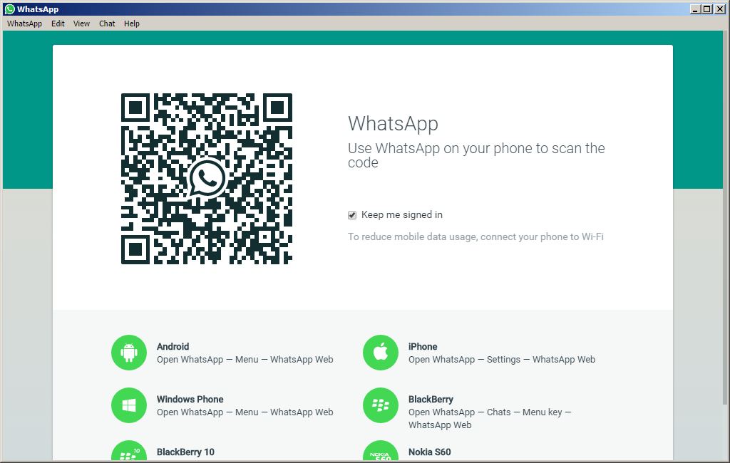 WhatsApp for Desktop 0.2.3120 (x86/x64)  Capture