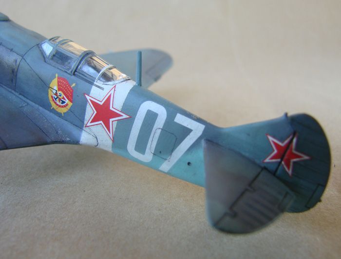 Lavočkin La-5FN, KP, 1/72 i Zvezda rebuild, 1/72 DSC01981