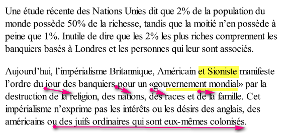 Avidité Juive : juifs adorateurs de l'argent Image