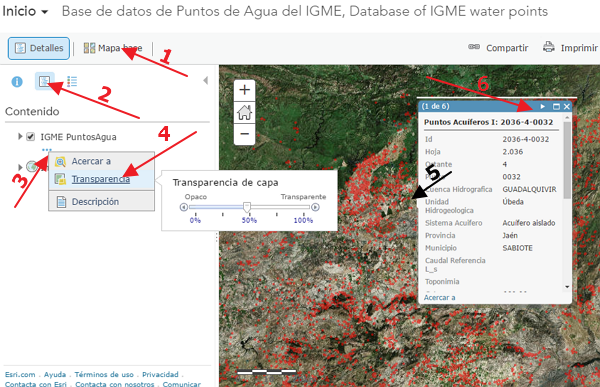 Cómo saber si en tu tierra hay agua subterránea Puntos_agua