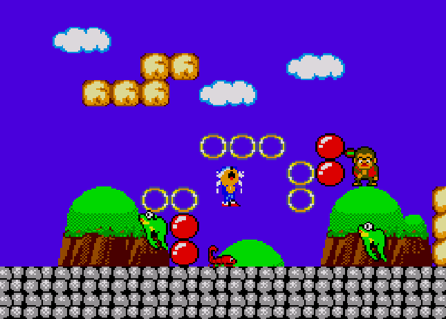 Sonic in Miracle World (AKiMW Hack) Image