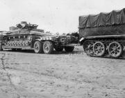 WWII German Heavy Haulers Panzer_IV_on_trailer_Sd.Kfz._9_Famo