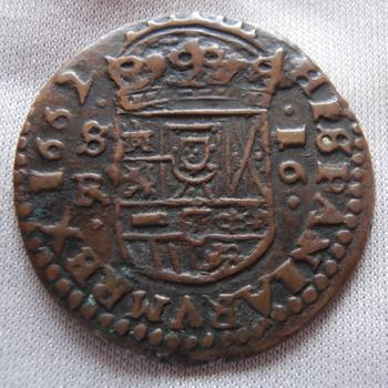 16 Maravedis, Felipe IV, 1662, ceca Sevila 9887257_PC010003