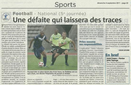 ETOILE FRÉJUS-St-RAPHAËL FC // NATIONAL CLUB ET STADE  - Page 2 Var-matin-4-septermbre