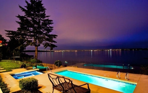 Relaksirajuće fotografije - Page 2 House-lights-luxury-night-pool-Favim.com-448896