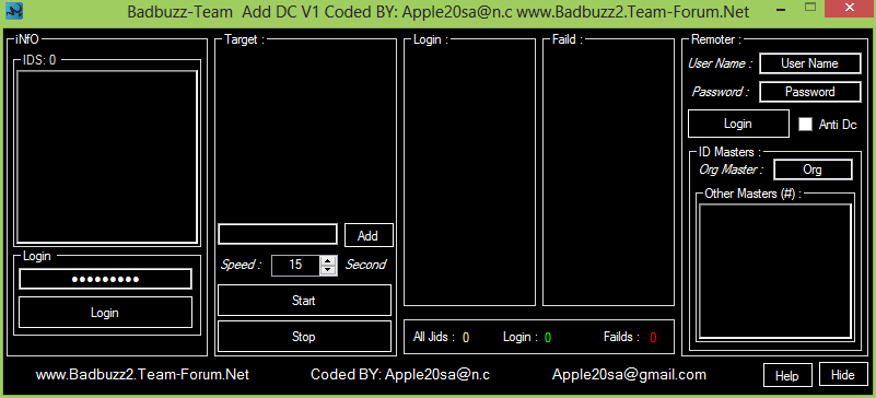 Badbuzz-TM Multi Target Add DC Add_dc