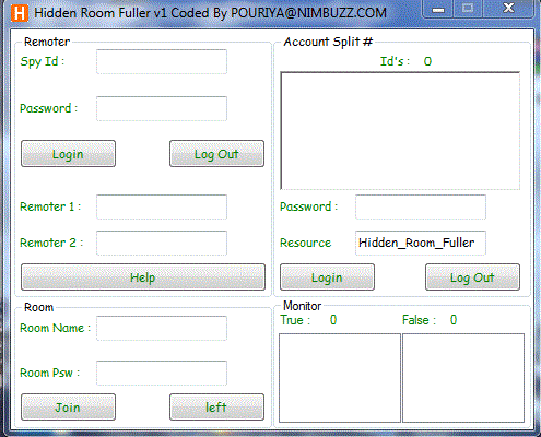 HIDDEN ROOM FULLER#MULTI ID#WITH REMOTE#CODED BY POURIYA@NIMBUZZ.COM Nnnnn