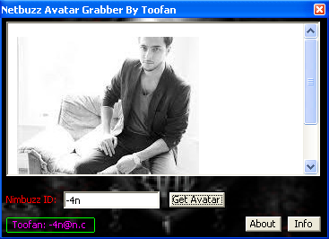 Netbuzz Avatar Grabber v1.0 Grab