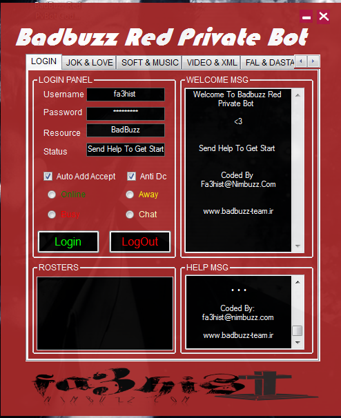 BadBuzz Red PvBot V2 By Fa3hist@Nim R1