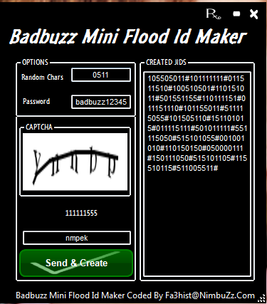 Badbuzz Mini Flood Id Maker By Fa3hist@N... Mini_jid_maler