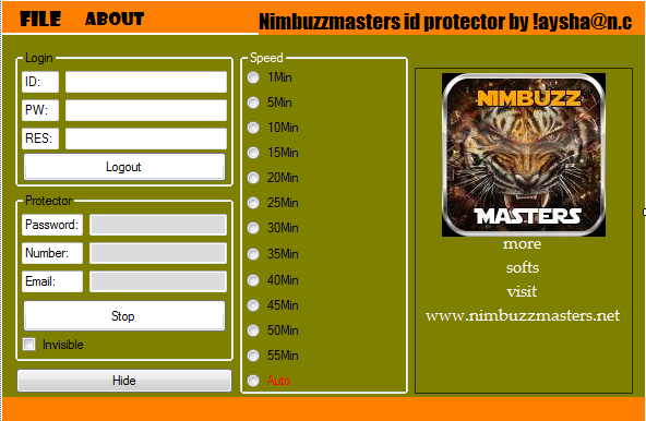 NimbuzzMasters Nimbuzz ID protector  Nbmvbb