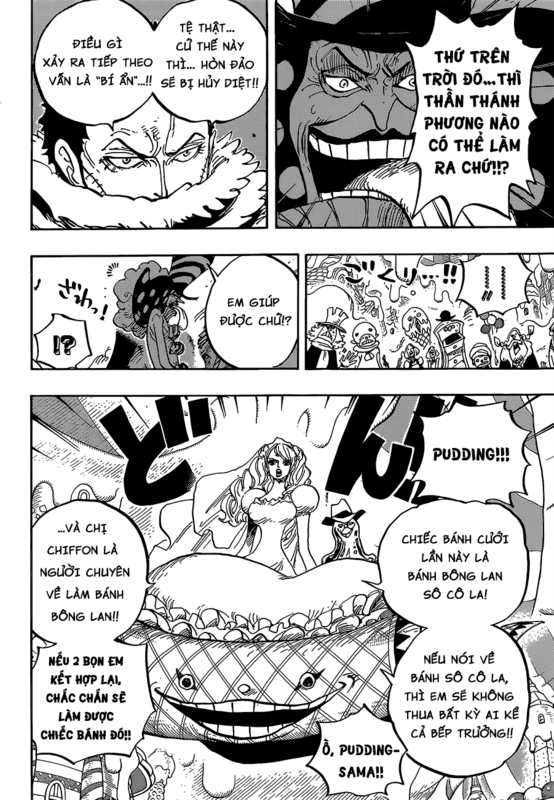 ONE PIECE CHAPTER 873: BỊ BẪY NHƯ ĐỒ NGỌT TRONG LỒNG Image