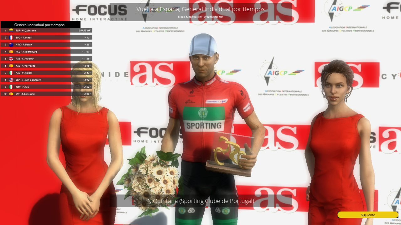 Vuelta a España (07/08 - 28/08) - Primera Semana Screenshot_649