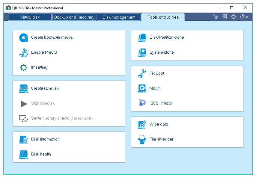QILING Disk Master Professional - Server - Technician 4.3.6 Build 20170802 00552