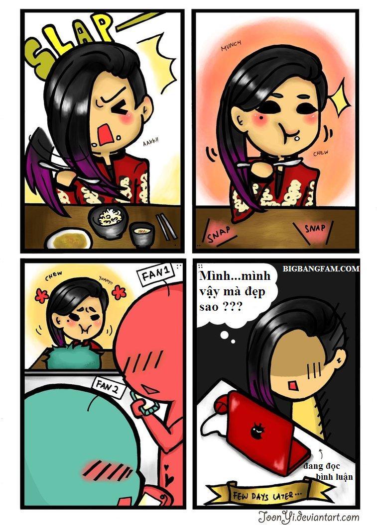 [Comic] GD nhát ma DS / Mái tóc của GD / TOP bingu và trẻ con Hair_problem_by_joonyi_d4tgvlp