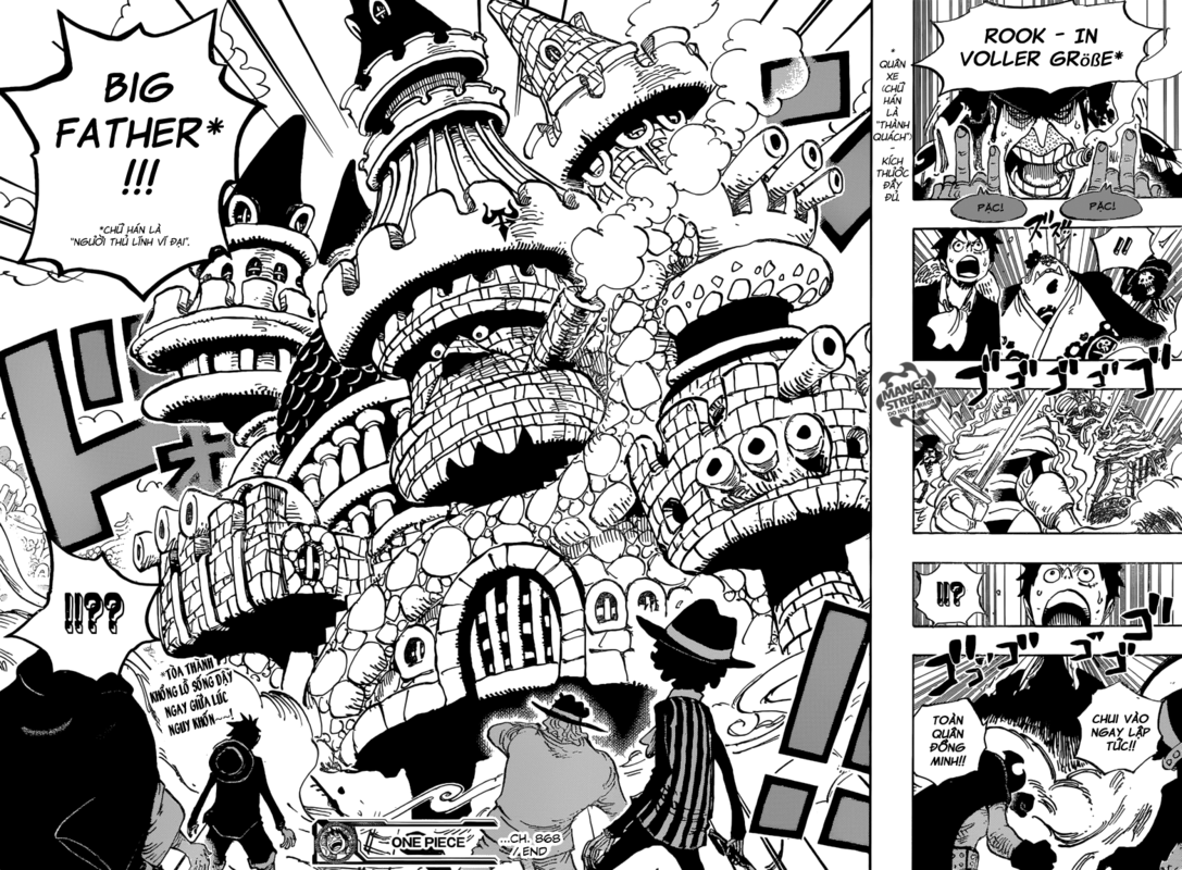 [ BẢN VIỆT ](Japtrans) ONEPIECE CHAP 868:Bệ phóng KX 16-171