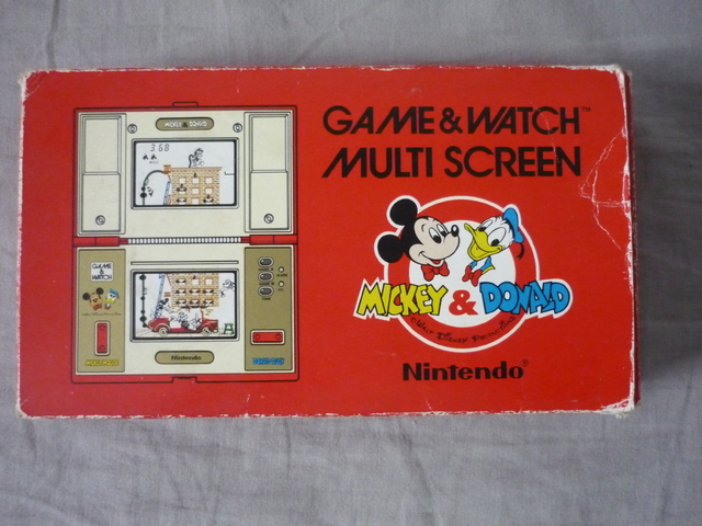 [ESTIM] DEPLIANTS NOTICES GAME & WATCH STICKERS NINTENDO COLECO BANDAI P1040925