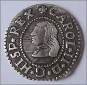 Croat 1675. Carlos II. Barcelona. 1_Croat_Real_Carlos_II