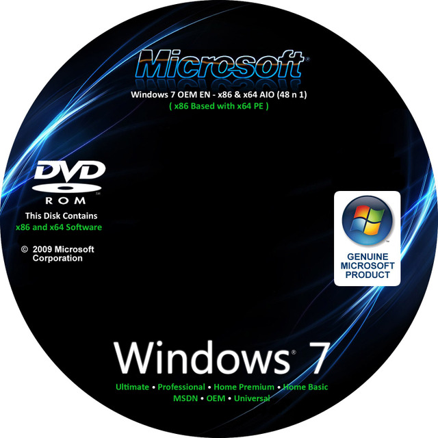 حصريا علي ..**..منتديات طل القمر...**... 48 نسخة في اسطوانة واحدة Windows 7 OEM EN 48 in 1 اسطوانة خرافية بمساحة 4.2 جيجا على عدة سيرفرات 10b391cbfcee