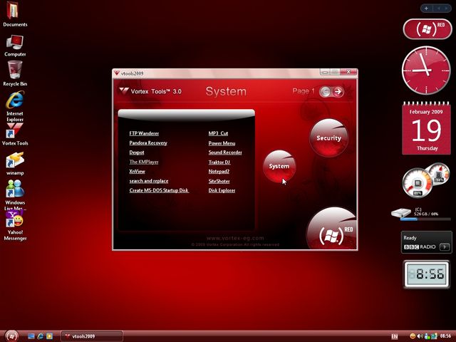 اقوى نسخة ويندز - فورتكس فيستا الجيل التالت Vortex Vista Third generation "3G-RED" 2009 Bd140e05fd3a