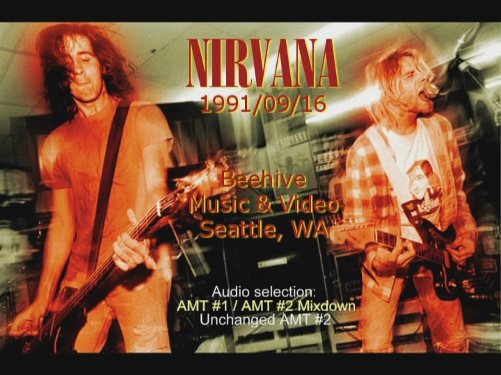 Beehive Music & Video, Seattle, WA, US [09/16/91] MATRIX: AMT #1 / AMT #2 Fb6393c02ff4