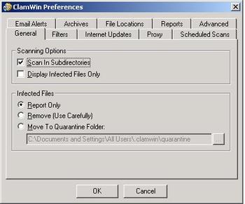 ClamWin 0.97.6 + Portable (Antivirus open source simple pero 15000016_2