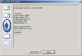 ClamWin 0.97.6 + Portable (Antivirus open source simple pero 15000019_4