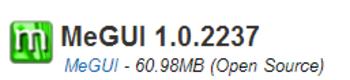 MeGUI 1.0.2237 (Portable)(procesar y convertir archivos de v 14788112_Principal