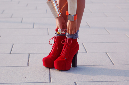 fashion shoes boots, high heels 2014 Hot-ankle-boots-beautiful-boots-Favim.com-502887