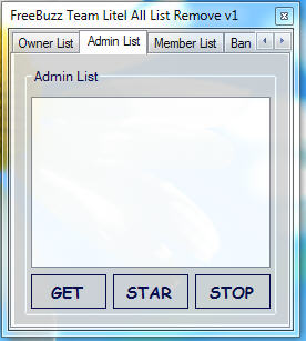 FreeBuzz All List Remover Frb3