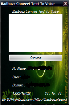 Badbuzz Convert Text To Voice Badbuzzzxczxc