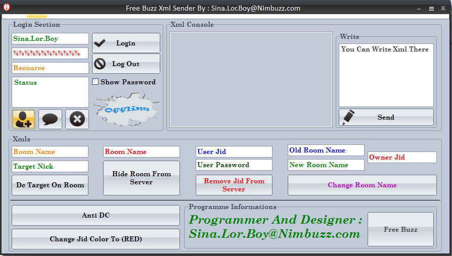 Free Buzz Xml Sender V1.0 54365ddddduiuolugtymfyu5365