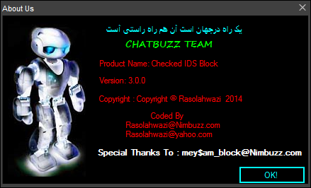 Chatbuzz TeaM ID Checker Version 3.0.0 by rasolahwazi@Nimbuzz.com _0_0_978