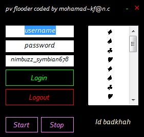 Pv Flood Version 1.0.0 Coded By Mohamad~kf@n.c Pv_flood