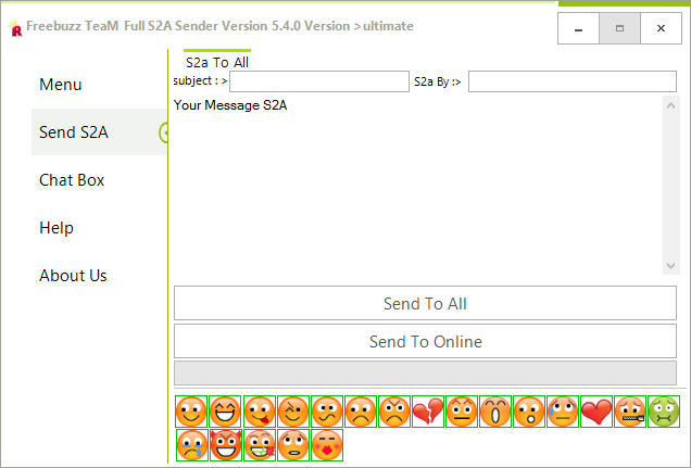  Freebuzz TeaM Full S2A Sender With Remoter Version 5.4.0 Version  0021