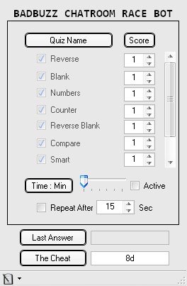 Chatroom Race Bot for Nimbuzz Race_4