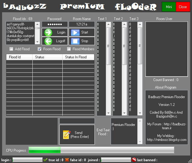 Badbuzz Premium Flooder V1.2 5656