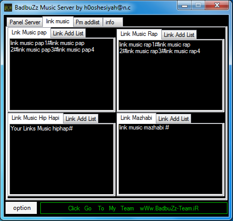 badbuZz Server Music By h0oshesiyah@n.c 2