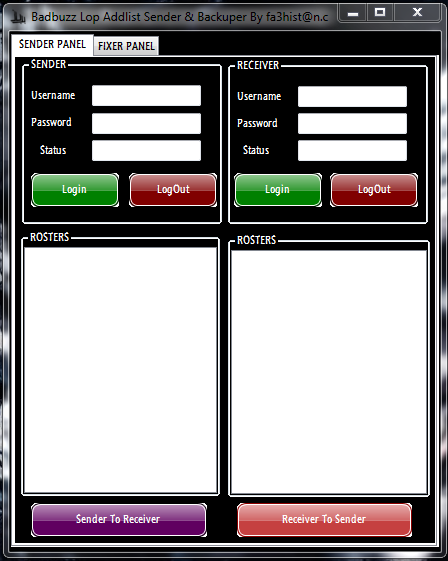 Badbuzz Lop Addlist Sender & Backuper By fa3hist@n.c Send
