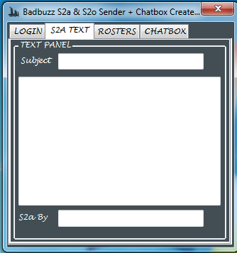 Badbuzz S2a & S2o Sender Chatbox By fa3hist@n.c P2