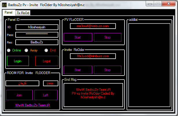 Pv Invite FloOder By h0oshesiyah@n.c 1