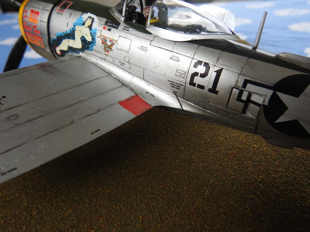 P-47N Thunderbolt, 1/48 Revell – Klar DSCN8905