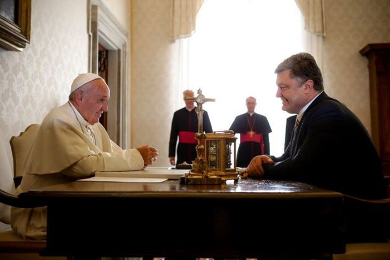 Ukraine crisis. News in brief. Friday 20 November [Ukrainian sources] Pope_and_poro