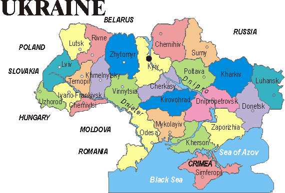 Ukraine crisis. News in Brief. Tuesday 04 August [Ukrainian sources] Ukr_map